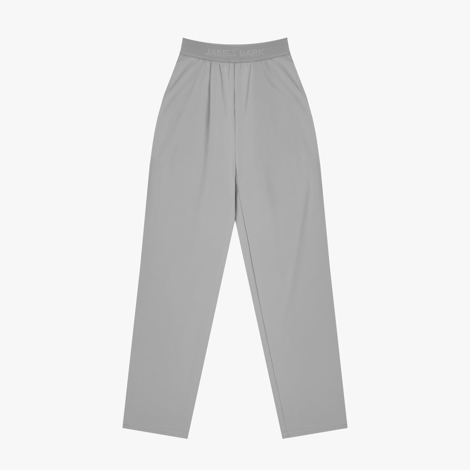Gray pants on a white background