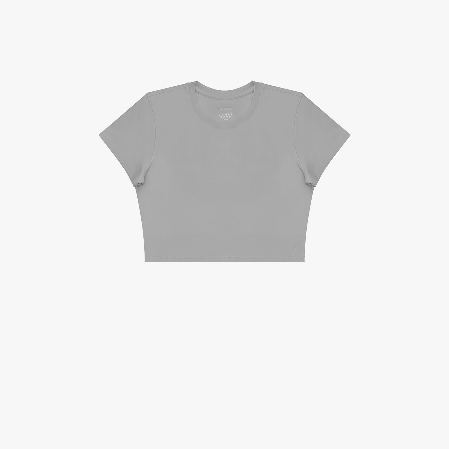 Gray t-shirt on a white background