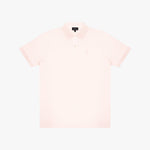 Light pink t-shirt on a white background