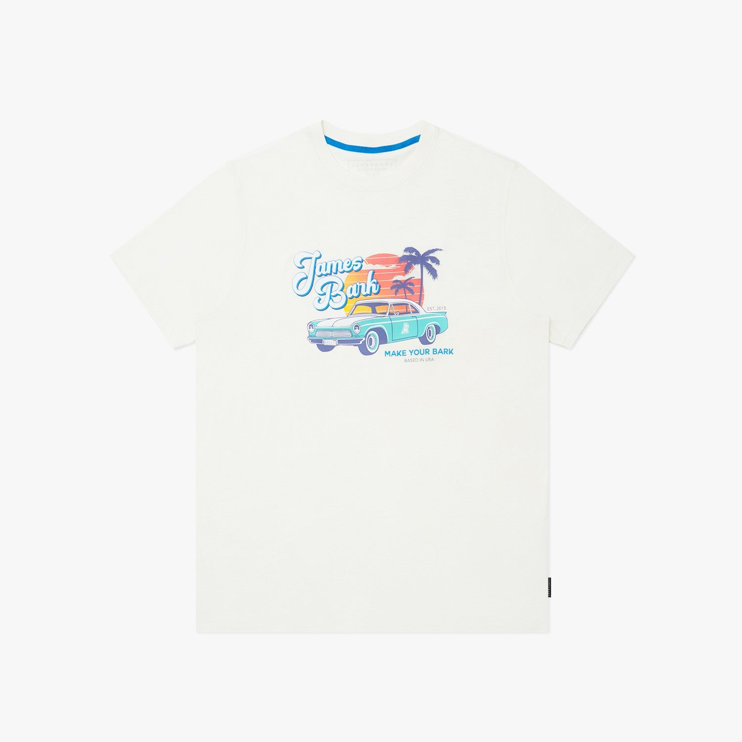 Men's Retro Malibu Graphic Tee - JAMES BARK