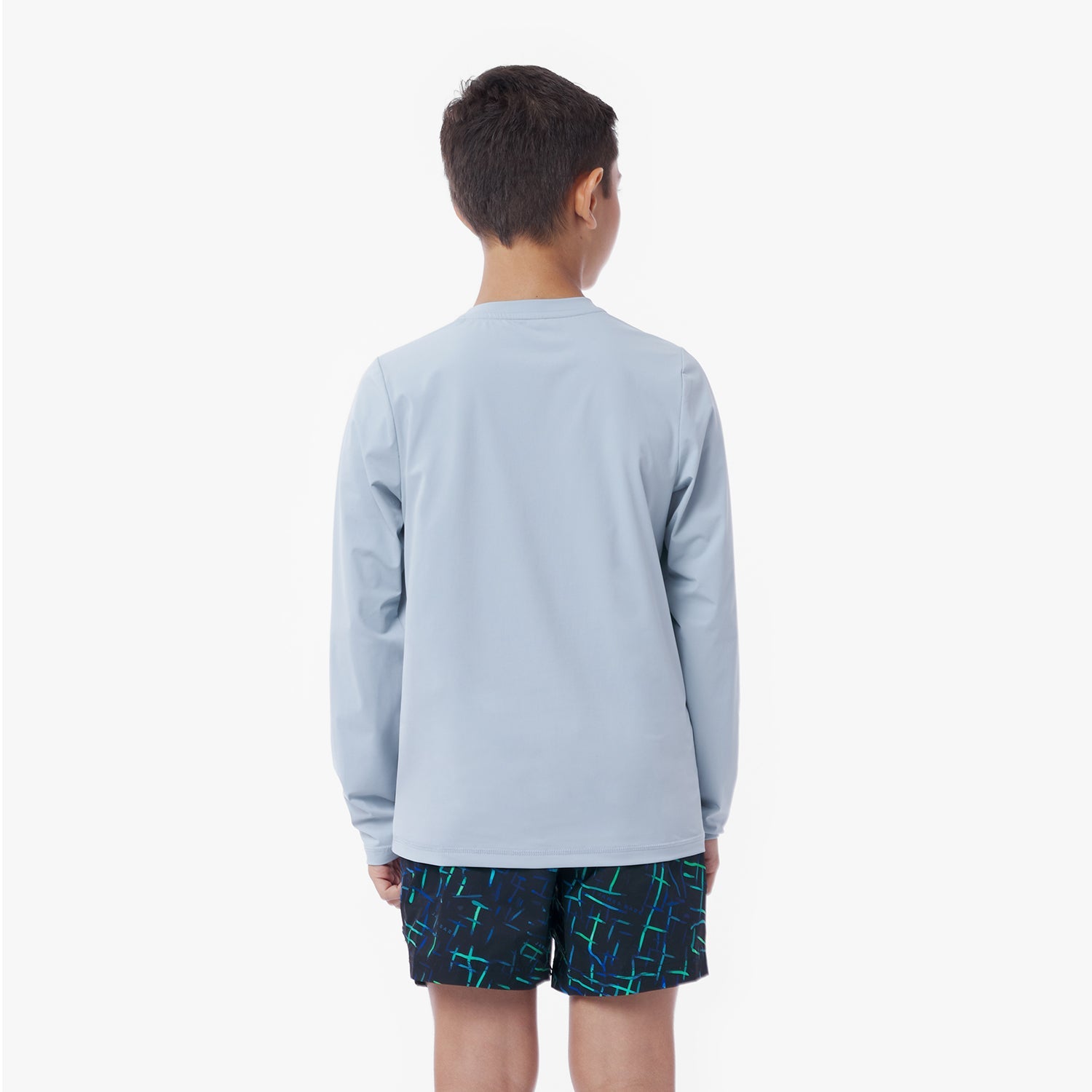 Kids' Crew Neck Rashguard - JAMES BARK