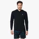 Men's Wave Hooded Rashguard - JAMES BARK