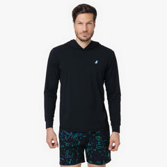 Men's Wave Hooded Rashguard - JAMES BARK