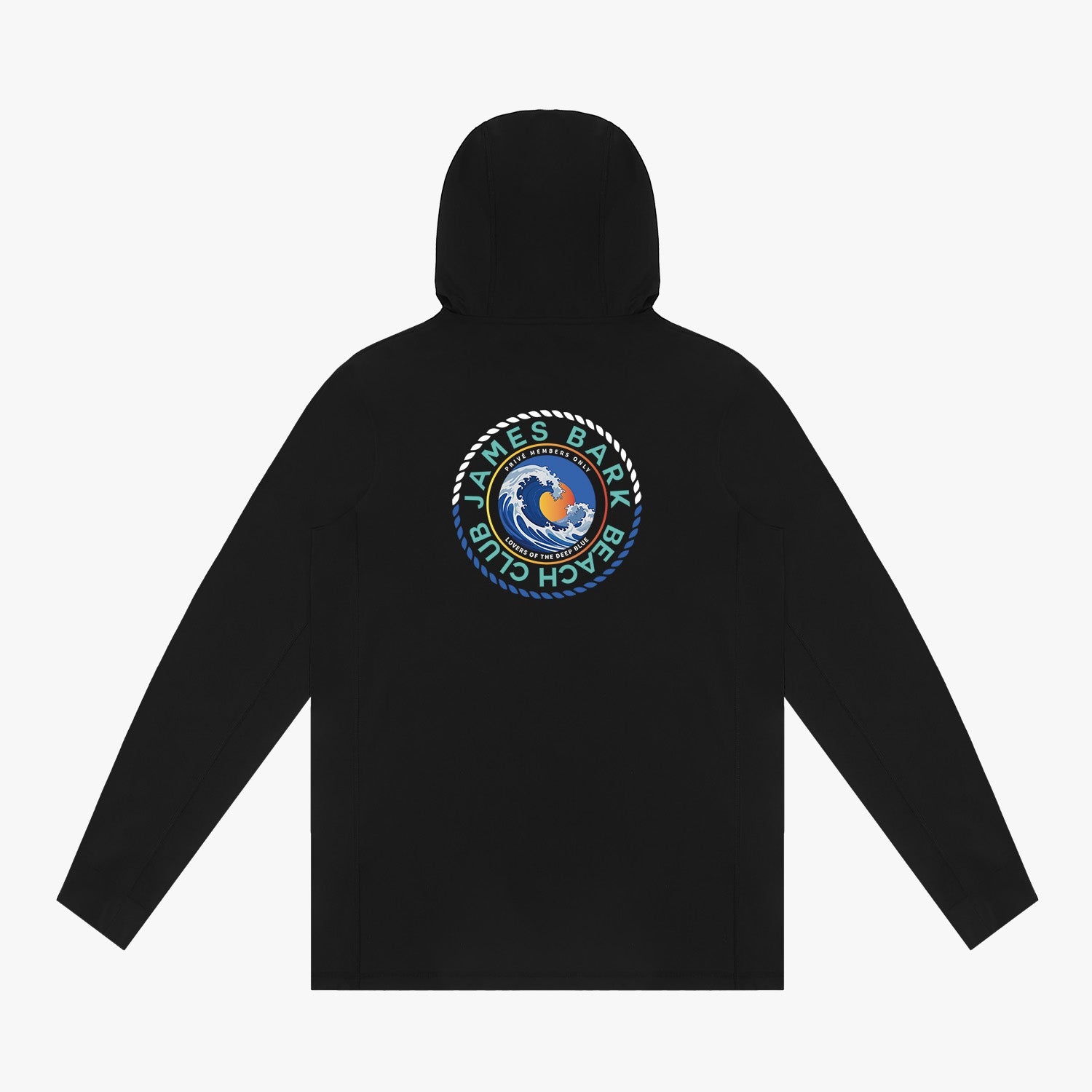 Men's Wave Hooded Rashguard - JAMES BARK