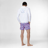 Men's Beach Club Hooded Rashguard - JAMES BARK