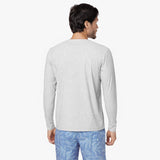 Men's Crew Neck Rashguard - JAMES BARK