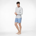 Men's Crew Neck Rashguard - JAMES BARK