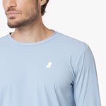 Men's Crew Neck Rashguard - JAMES BARK