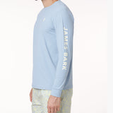 Men's Crew Neck Rashguard - JAMES BARK