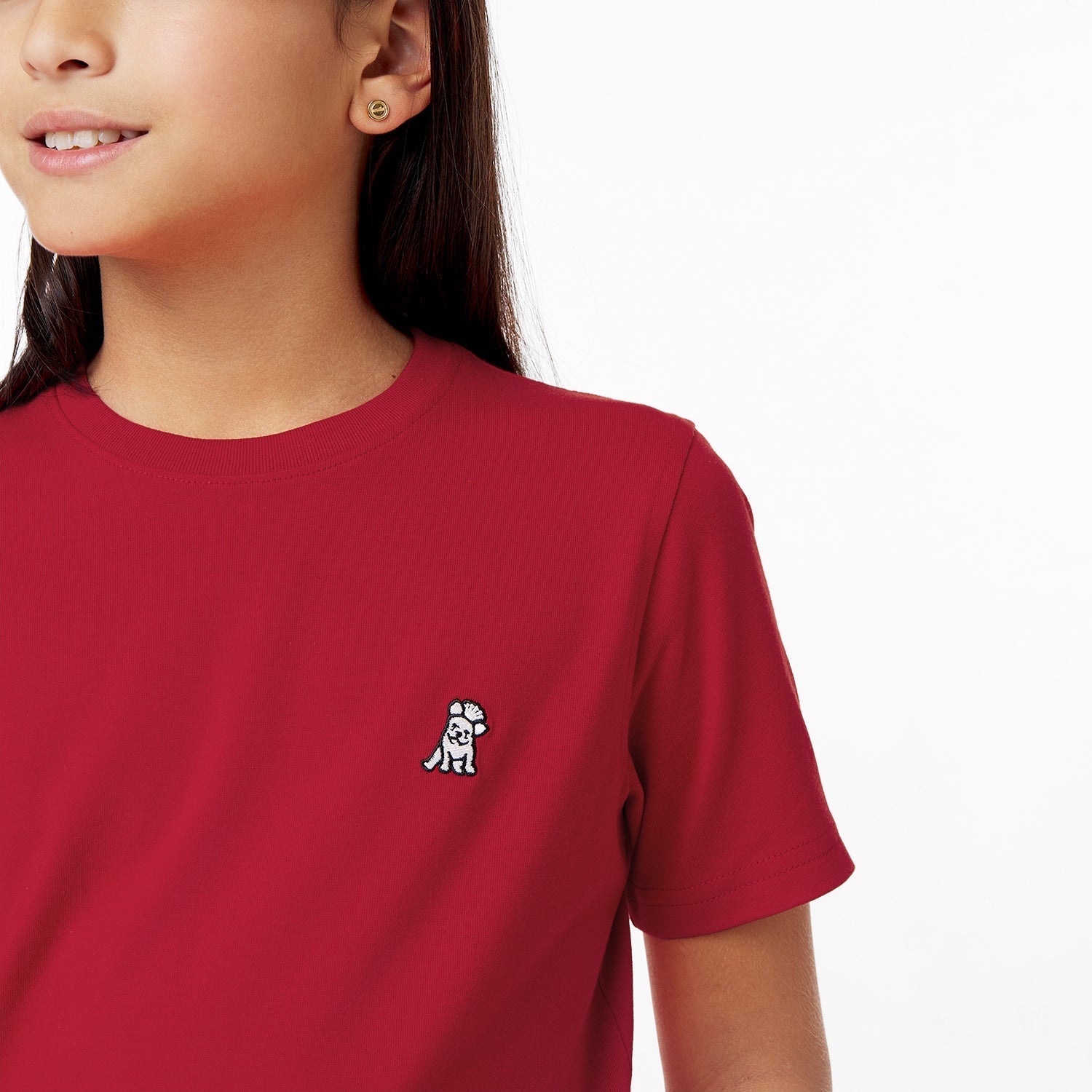 Kid's Crew Neck Jersey T-Shirt - JAMES BARK