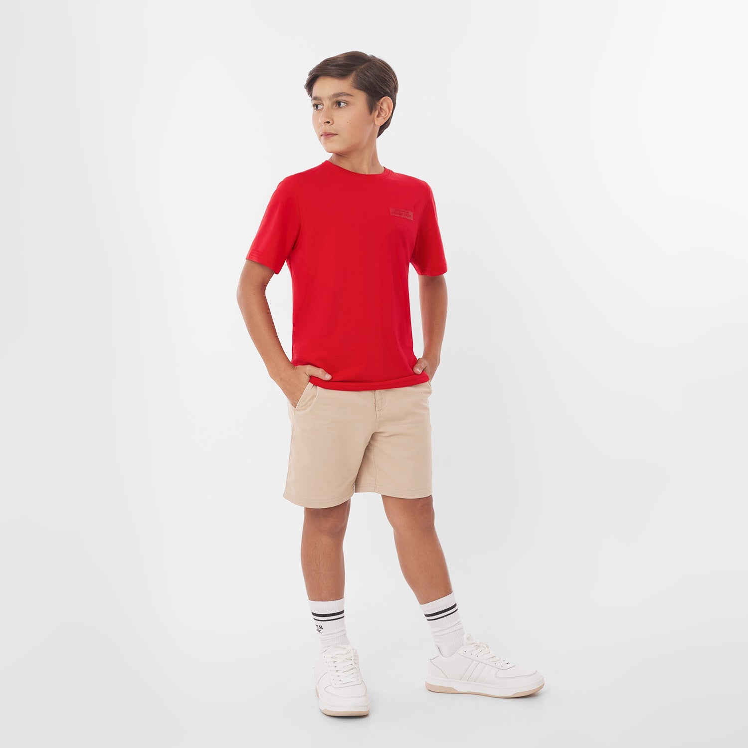 Kid's Privé Patch Jersey T-Shirt - JAMES BARK