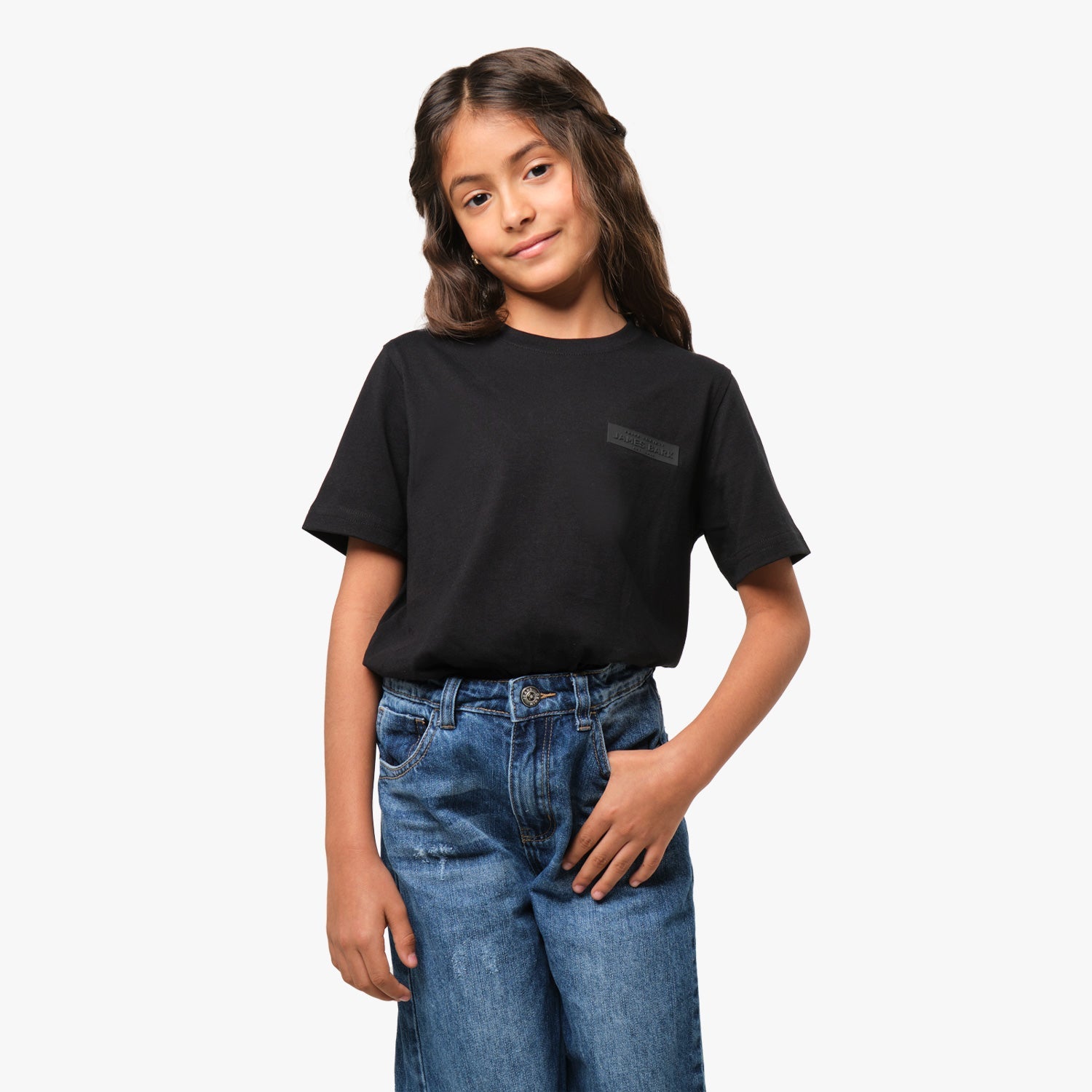 Kid's Privé Patch Jersey Tee - JAMES BARK