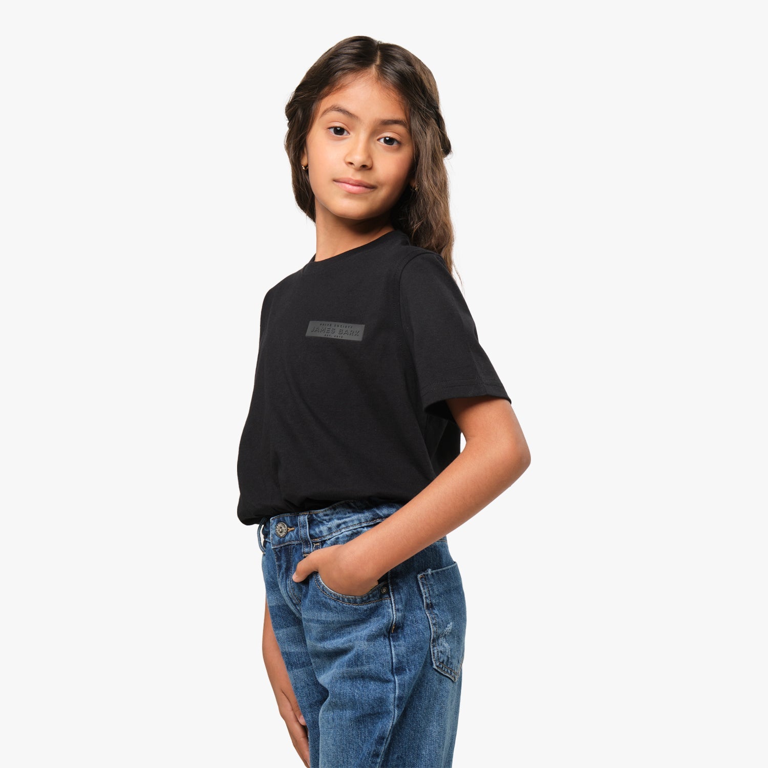 Kid's Privé Patch Jersey Tee - JAMES BARK