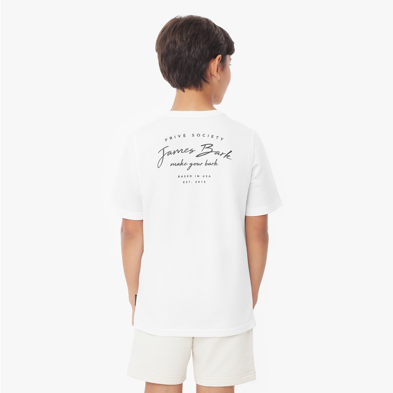 Kid's Privé Society Graphic Tee - JAMES BARK