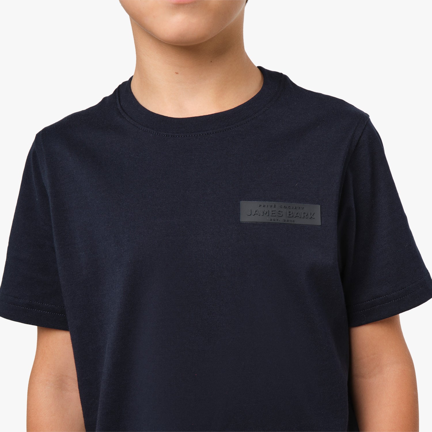 Kid's Privé Patch Jersey Tee - JAMES BARK