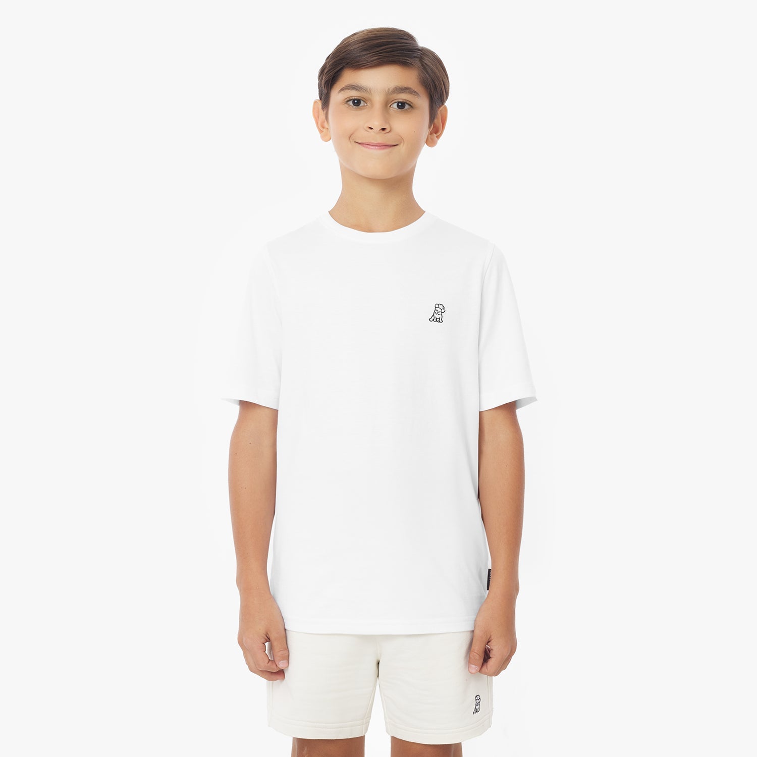 Kid's Crew Neck Jersey T-Shirt - JAMES BARK