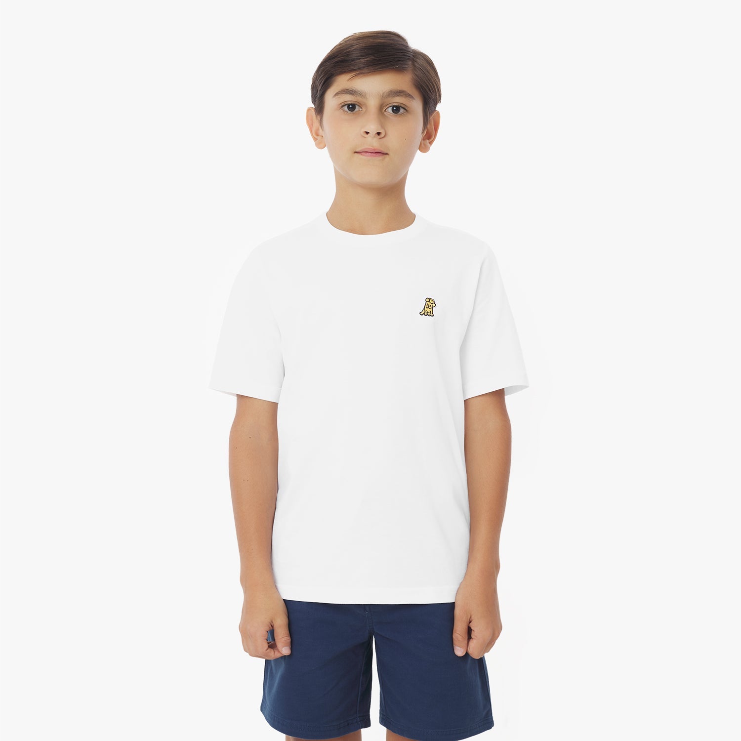 Kid's Crew Neck Jersey T-Shirt - JAMES BARK