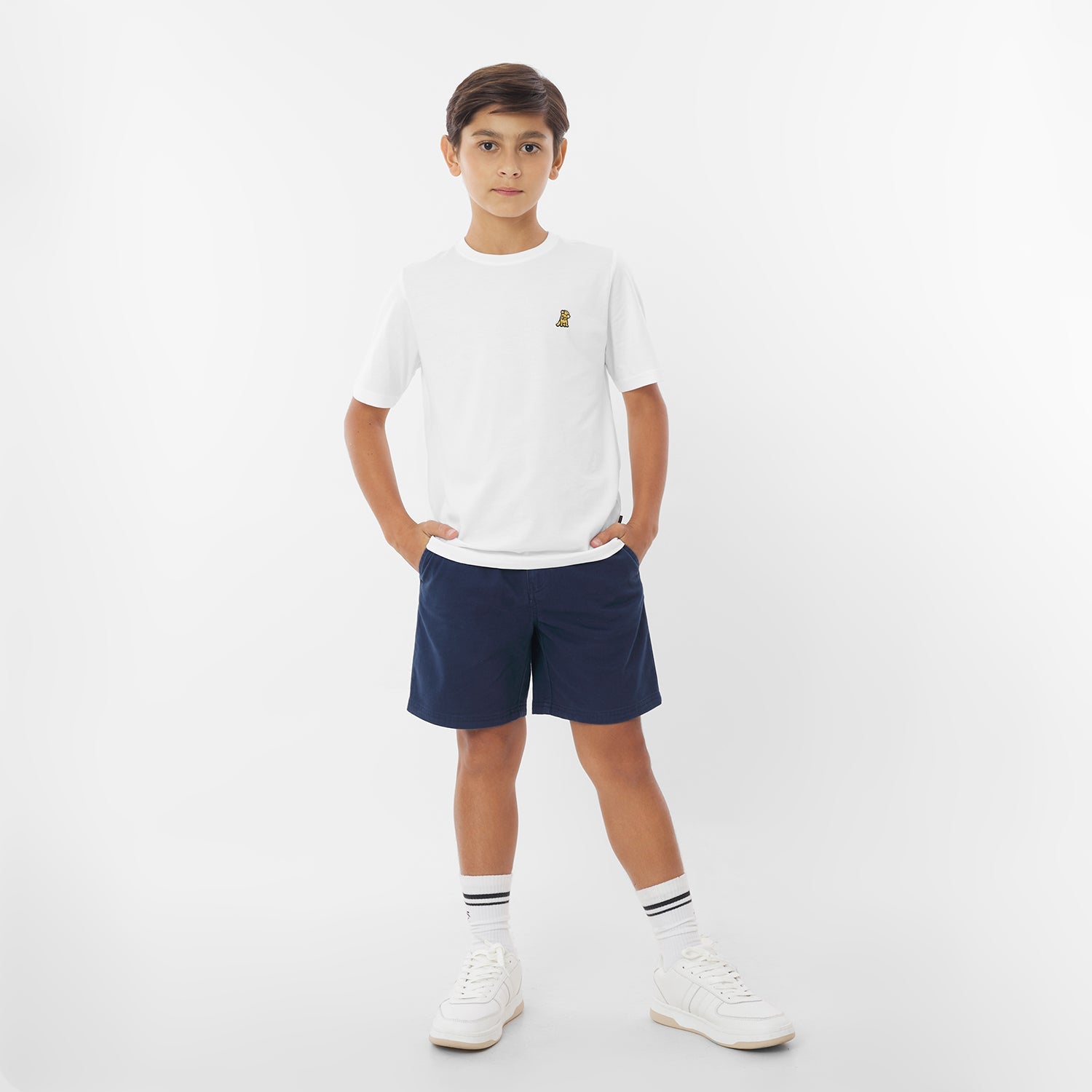 Kid's Crew Neck Jersey T-Shirt - JAMES BARK