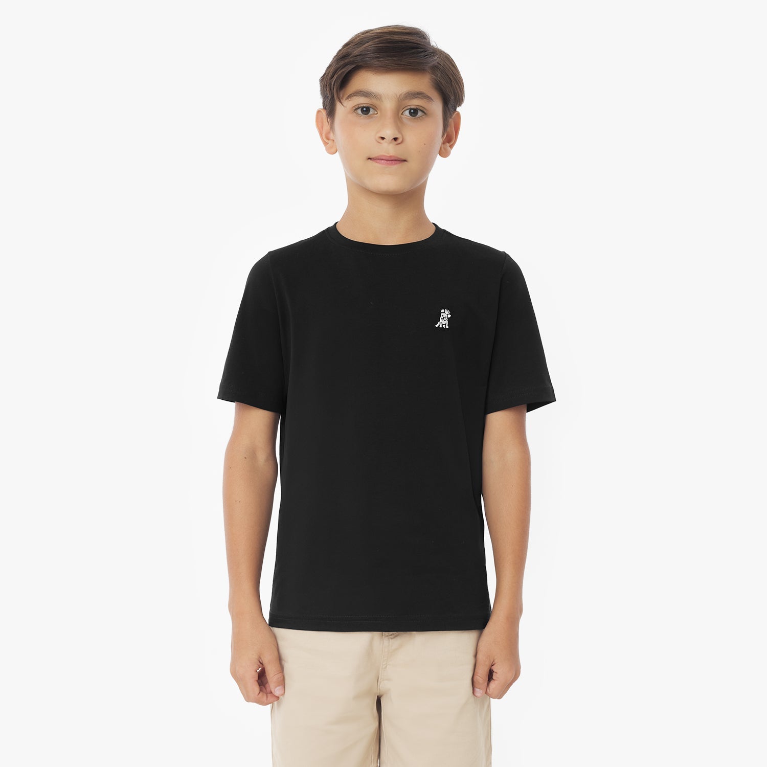 Kid's Crew Neck Jersey T-Shirt - JAMES BARK