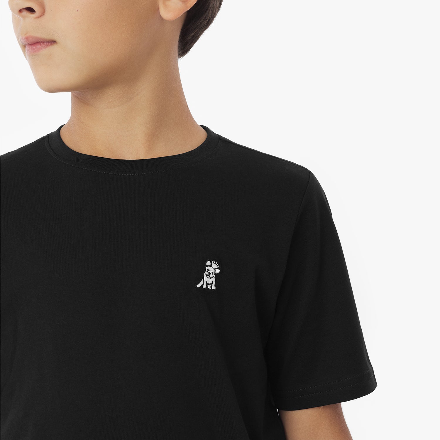 Kid's Crew Neck Jersey T-Shirt - JAMES BARK