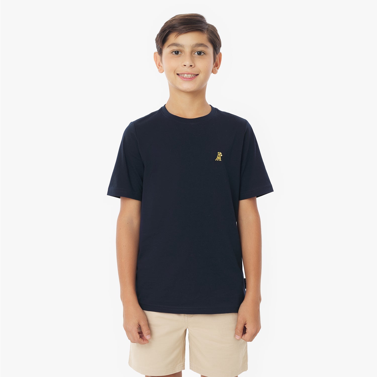 Kid's Crew Neck Jersey T-Shirt - JAMES BARK