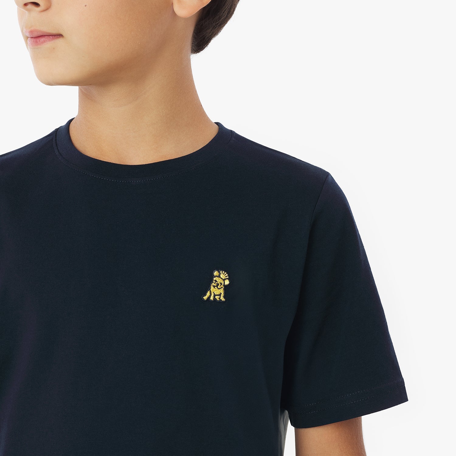 Kid's Crew Neck Jersey T-Shirt - JAMES BARK