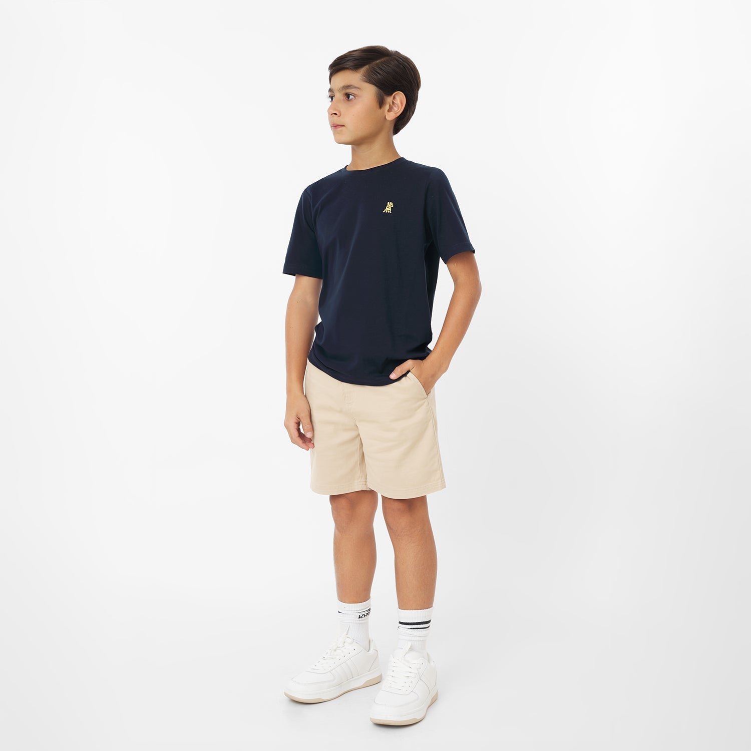 Kid's Crew Neck Jersey T-Shirt - JAMES BARK