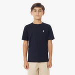 Kid's Crew Neck Jersey T-Shirt - JAMES BARK