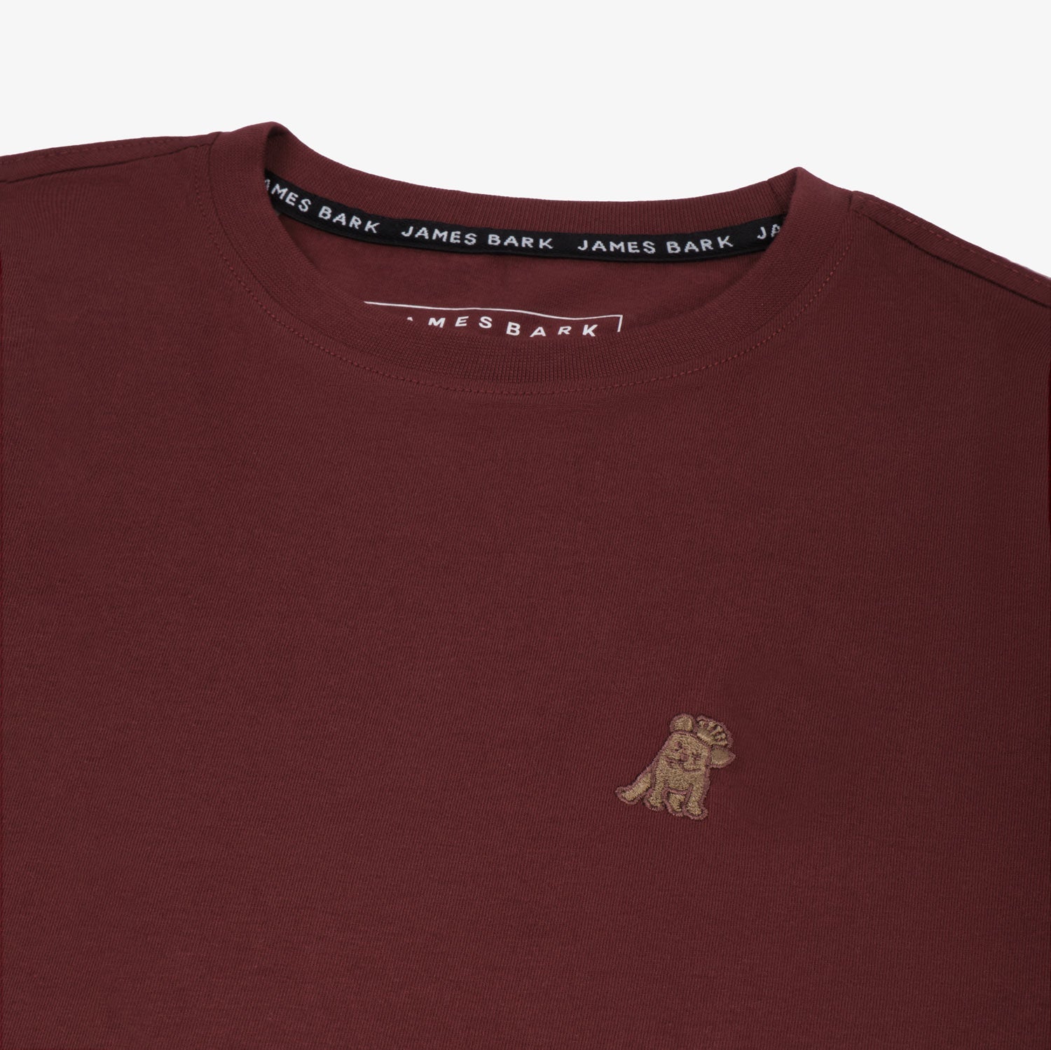 Kid's Crew Neck Jersey T-Shirt - JAMES BARK
