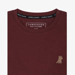 Kid's Crew Neck Jersey T-Shirt - JAMES BARK