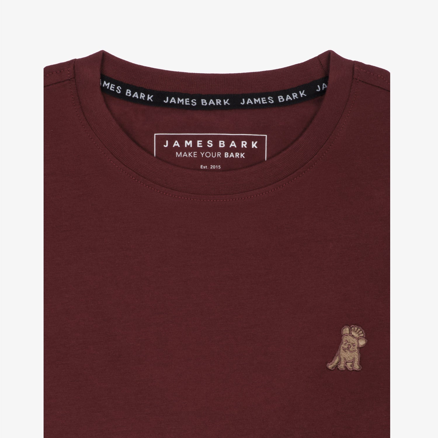Kid's Crew Neck Jersey T-Shirt - JAMES BARK