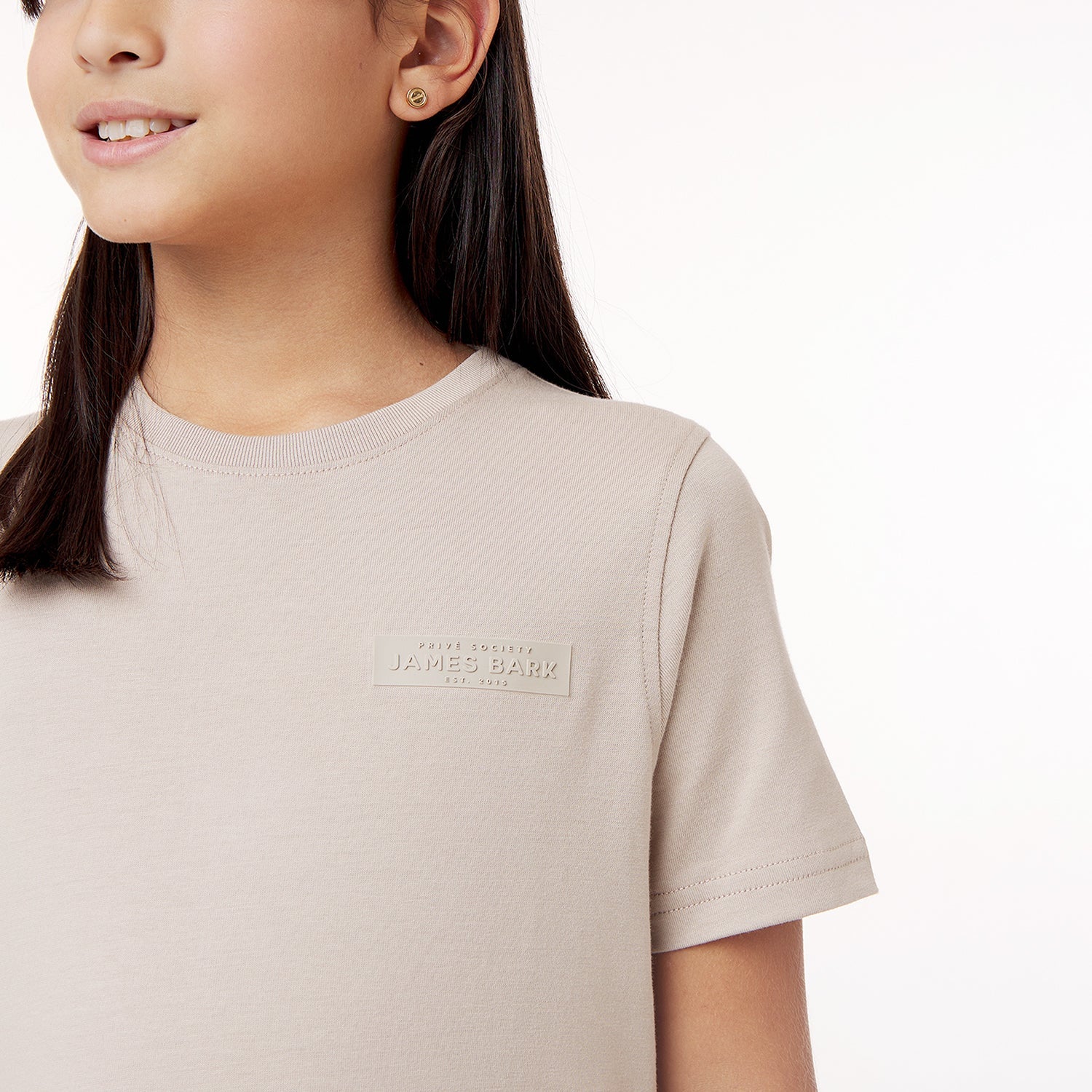 Kid's Privé Patch Jersey T-Shirt - JAMES BARK