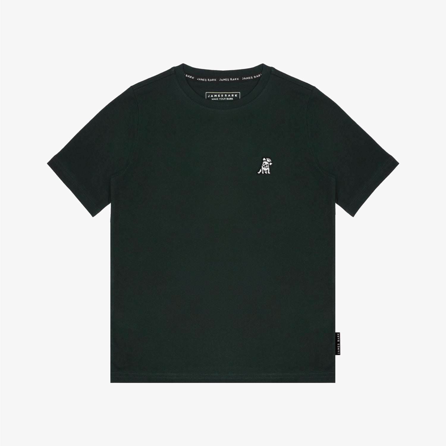 Kid's Crew Neck Jersey T-Shirt - JAMES BARK