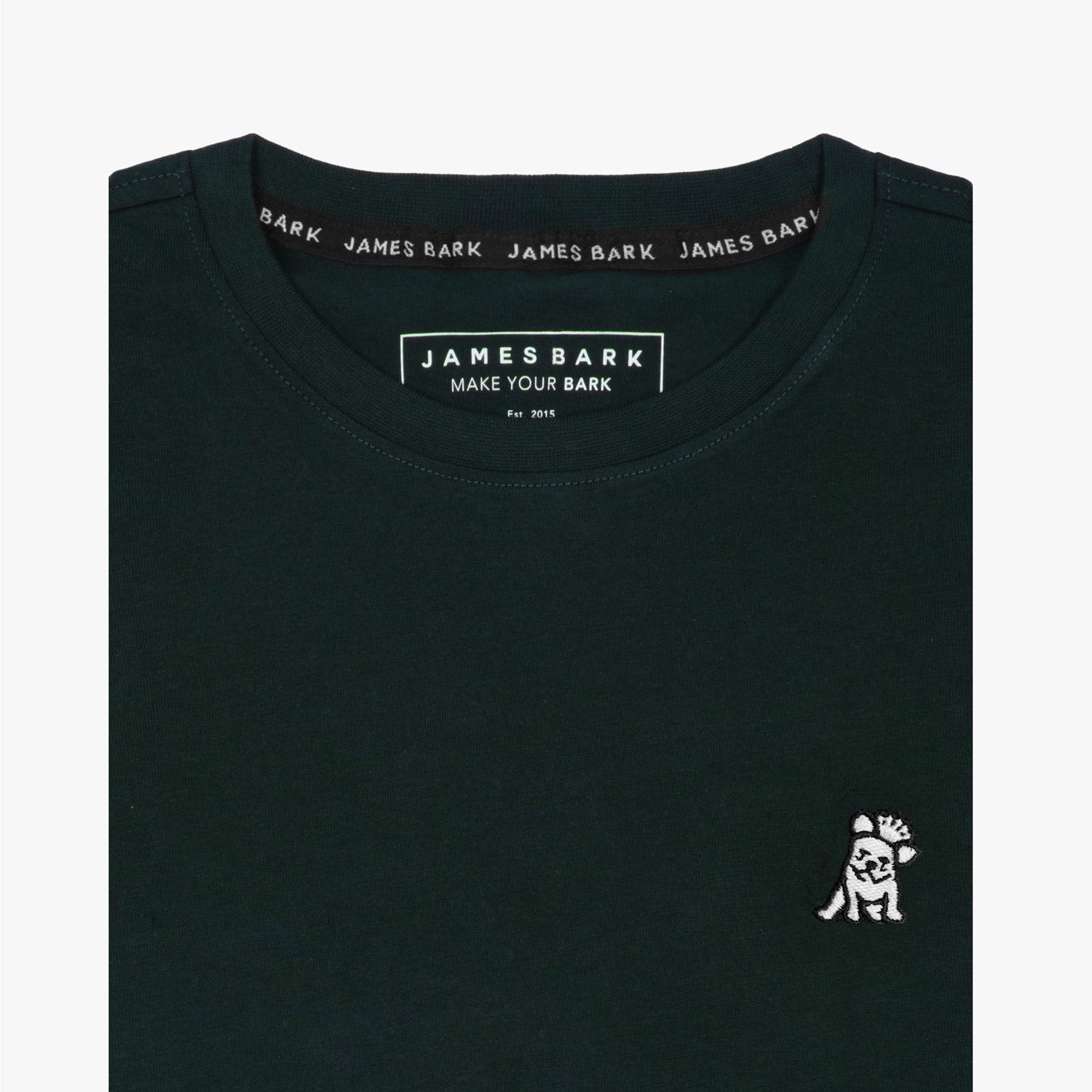 Kid's Crew Neck Jersey T-Shirt - JAMES BARK