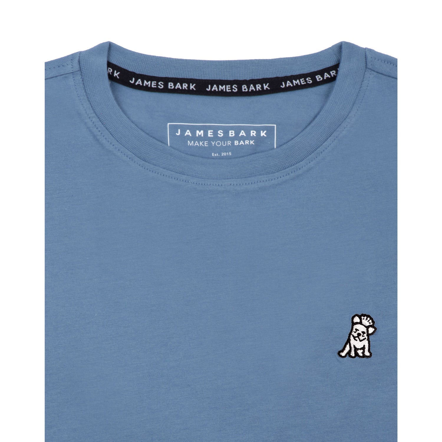 Kid's Crew Neck Jersey T-Shirt - JAMES BARK