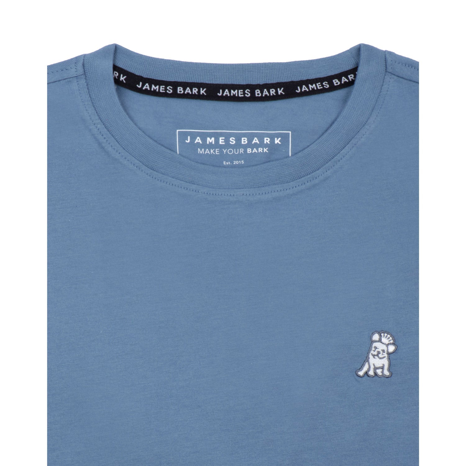 Kid's Crew Neck Jersey T-Shirt - JAMES BARK