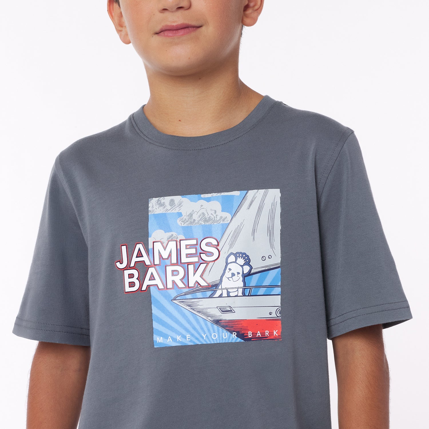 Kid's Sail Away Graphic Tee - JAMES BARK