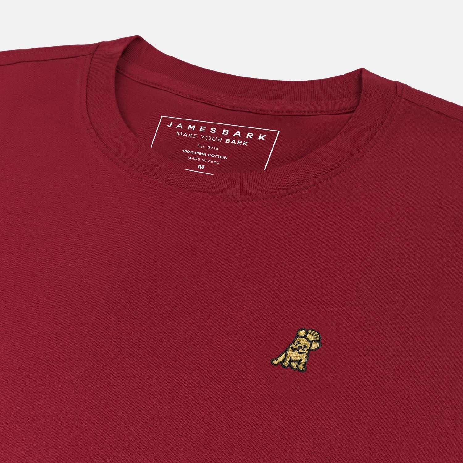 Men's Crew Neck Jersey T-Shirt - JAMES BARK