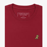 Men's Crew Neck Jersey T-Shirt - JAMES BARK