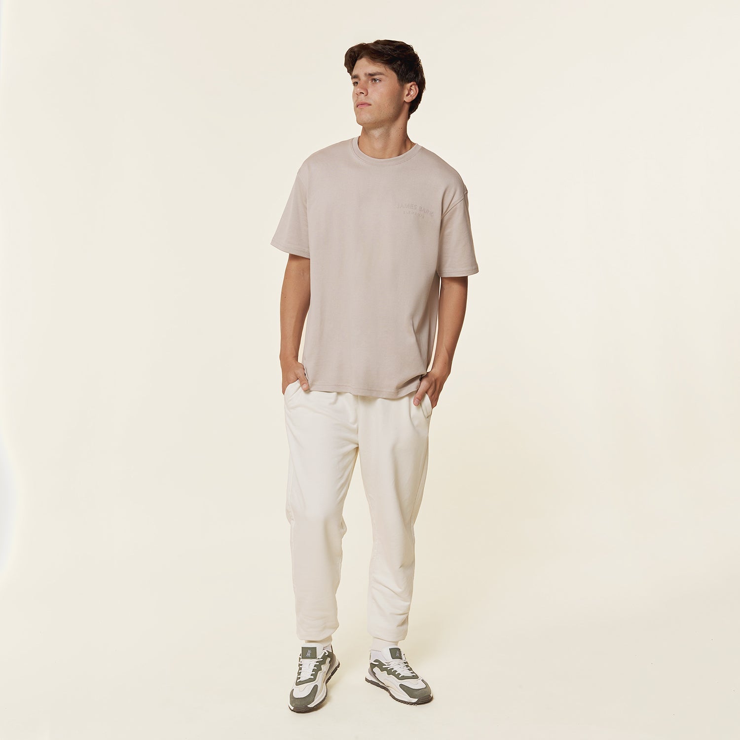 Men's Relaxed Fit Jersey Tee - JAMES BARK