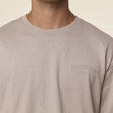 Men's Relaxed Fit Jersey Tee - JAMES BARK