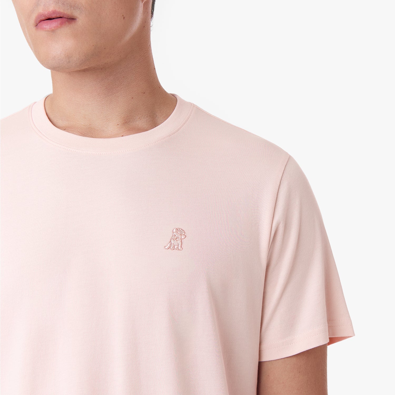 Men's Crew Neck Jersey T-Shirt - JAMES BARK