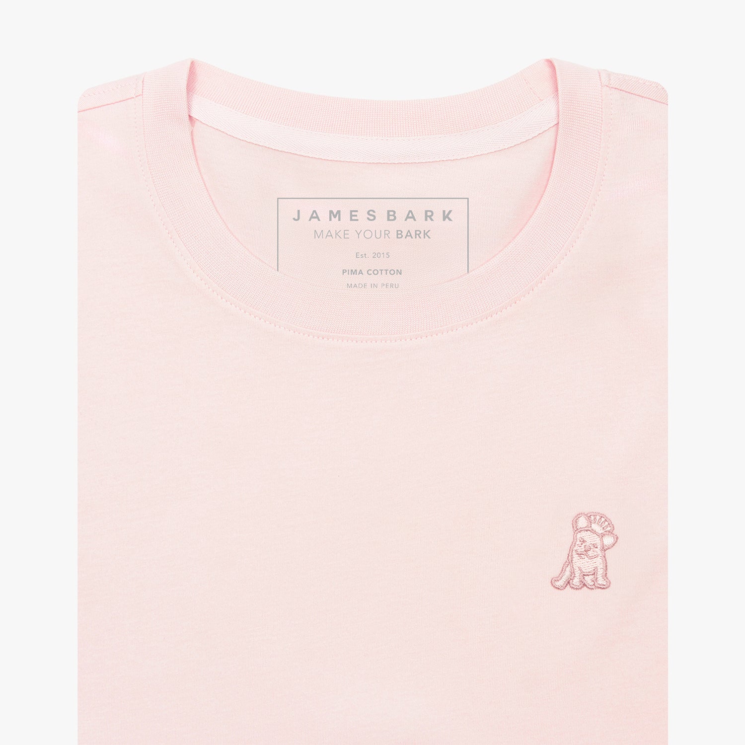 Men's Crew Neck Jersey T-Shirt - JAMES BARK