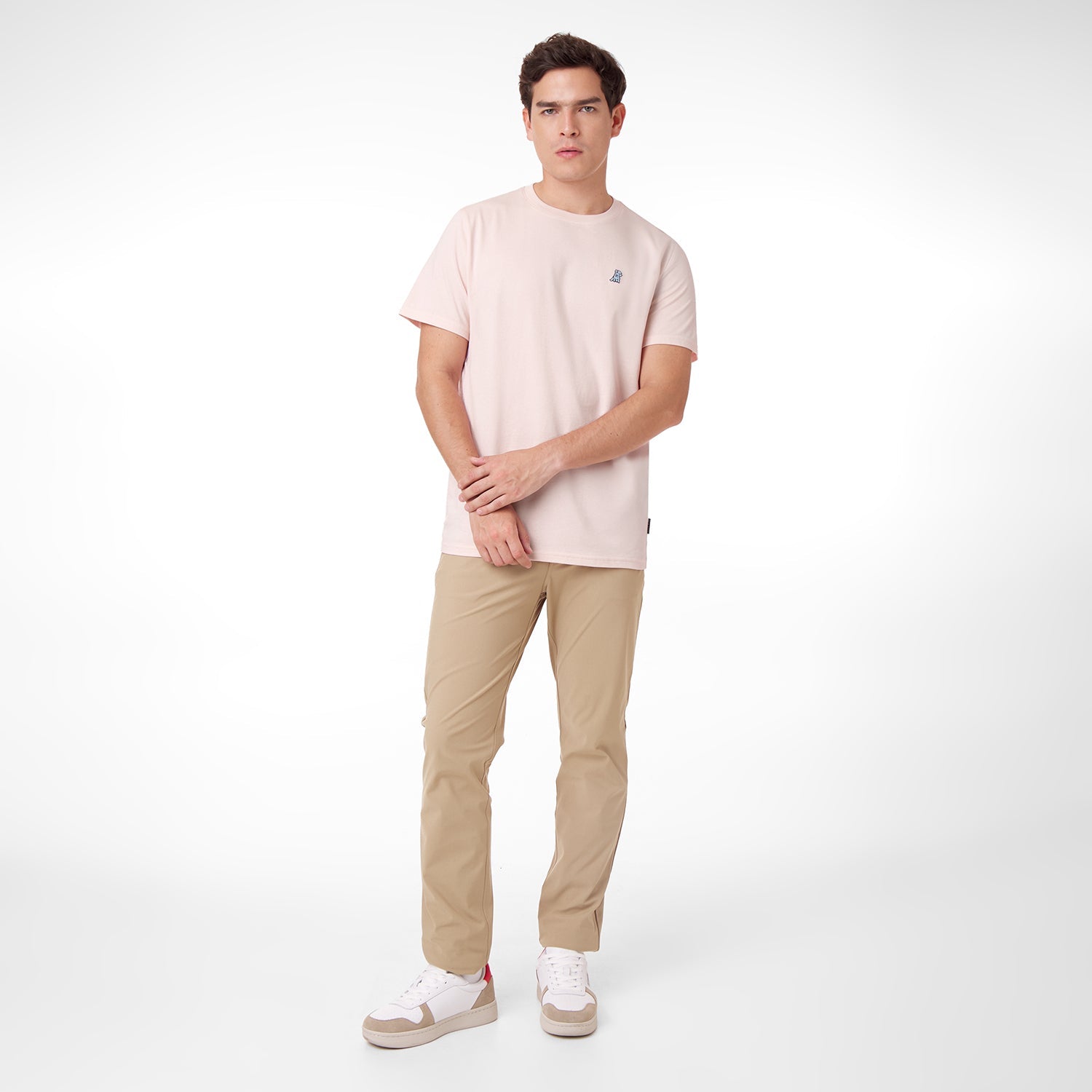 Men's Crew Neck Jersey T-Shirt - JAMES BARK