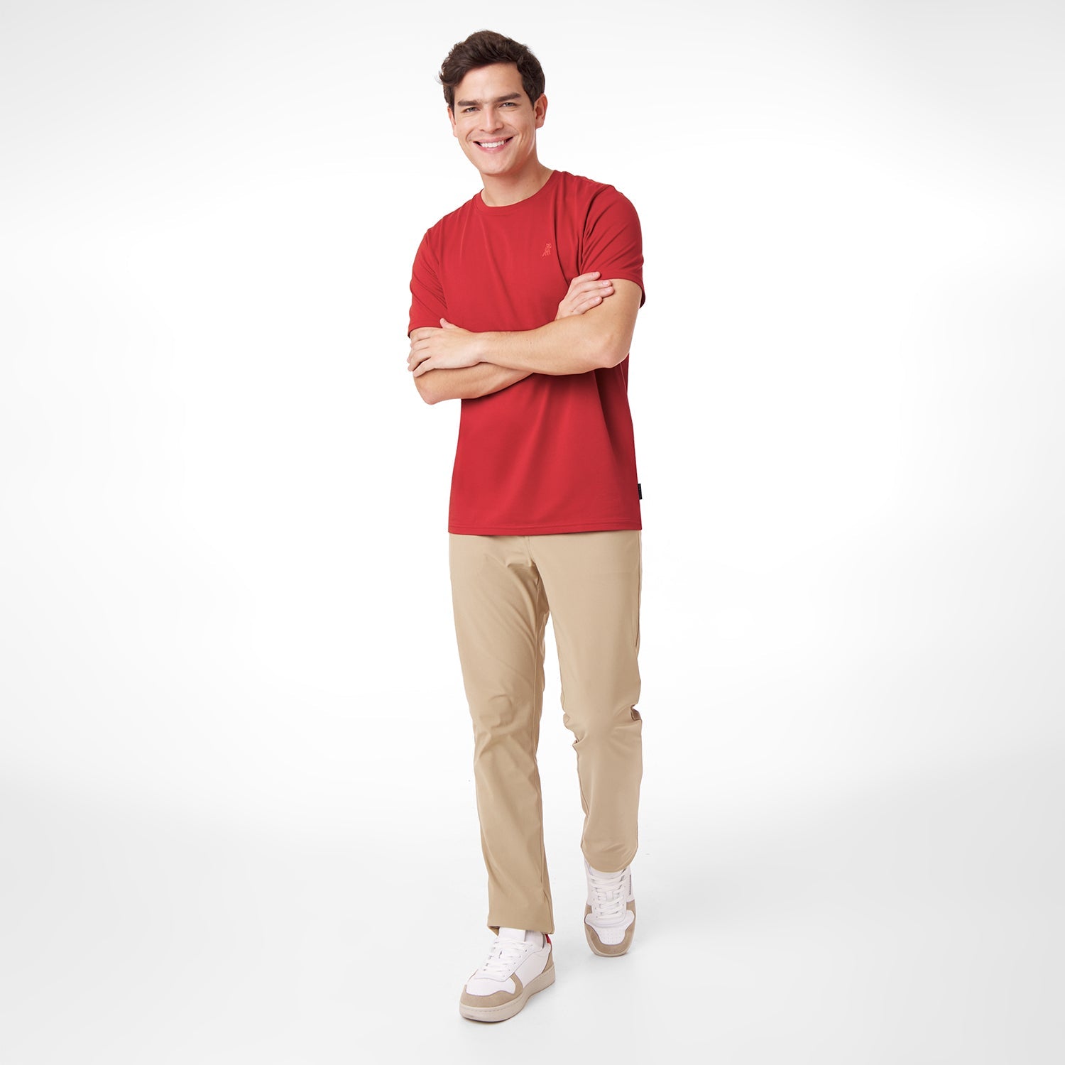 Men's Crew Neck Jersey T-Shirt - JAMES BARK