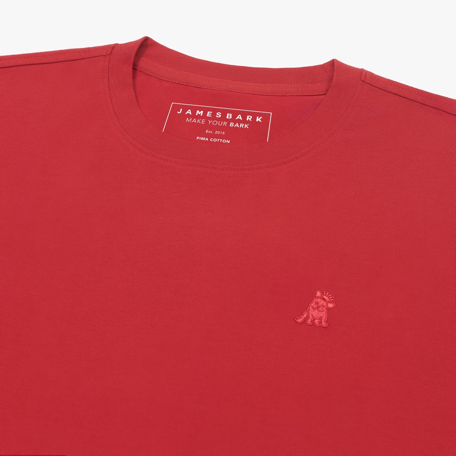 Men's Crew Neck Jersey T-Shirt - JAMES BARK