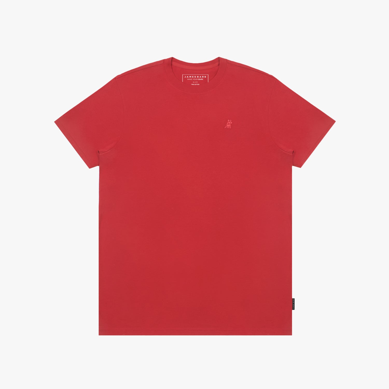 Men's Crew Neck Jersey T-Shirt - JAMES BARK