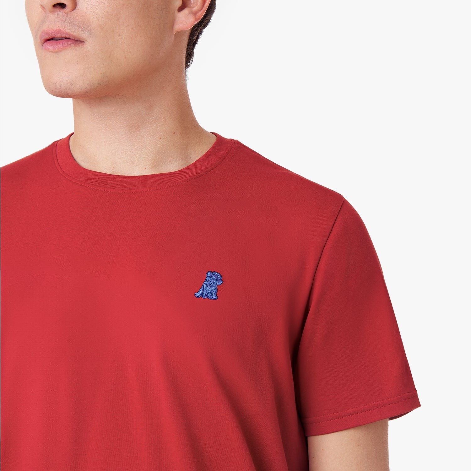 Men's Crew Neck Jersey T-Shirt - JAMES BARK