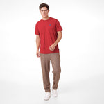 Men's Crew Neck Jersey T-Shirt - JAMES BARK