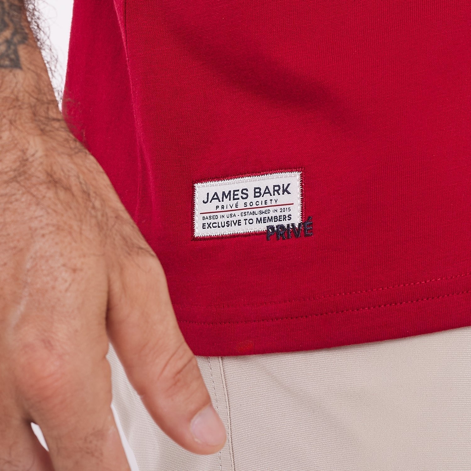 Men Privé Label Graphic Tee - JAMES BARK